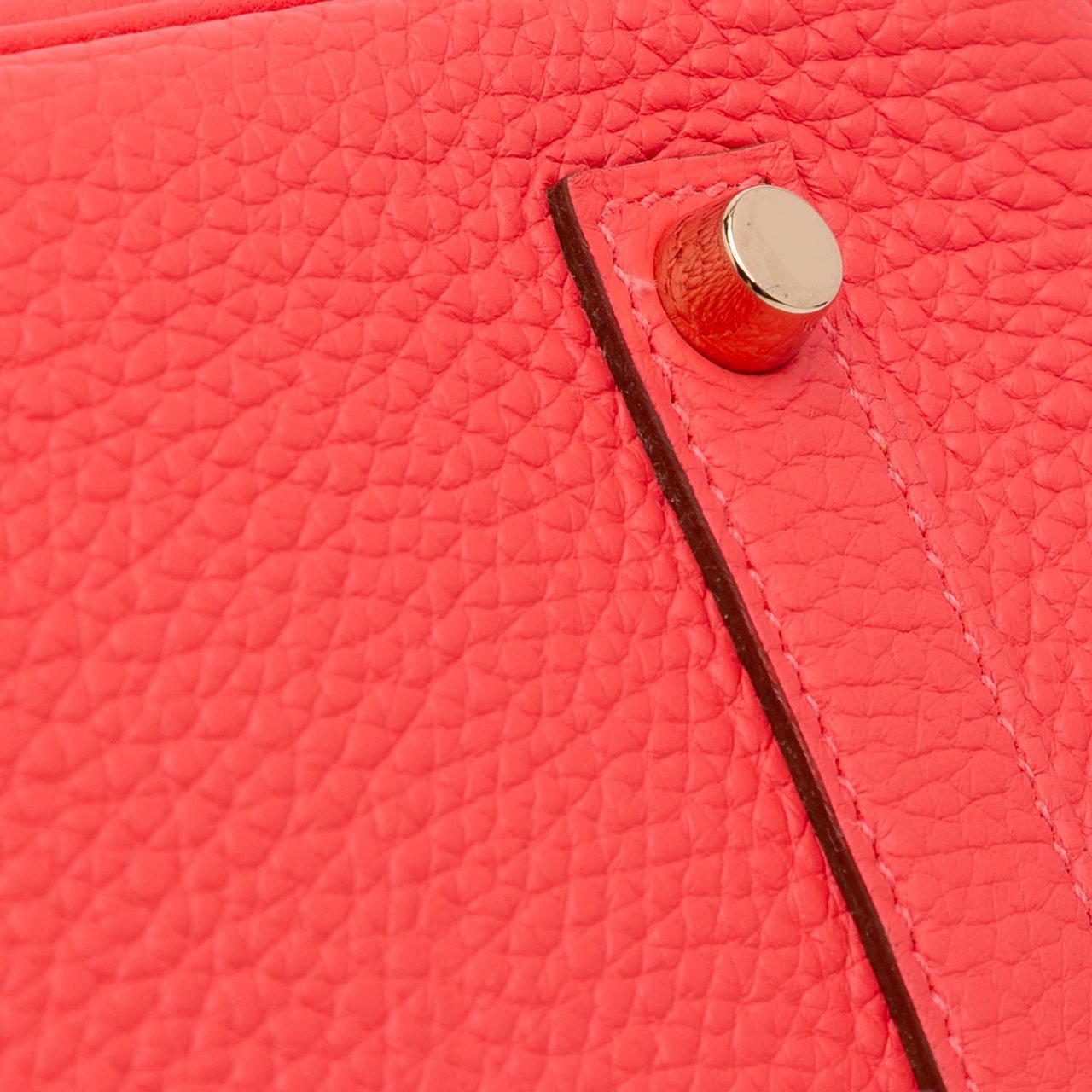 Hermès Togo Birkin Retourne 35 Roze