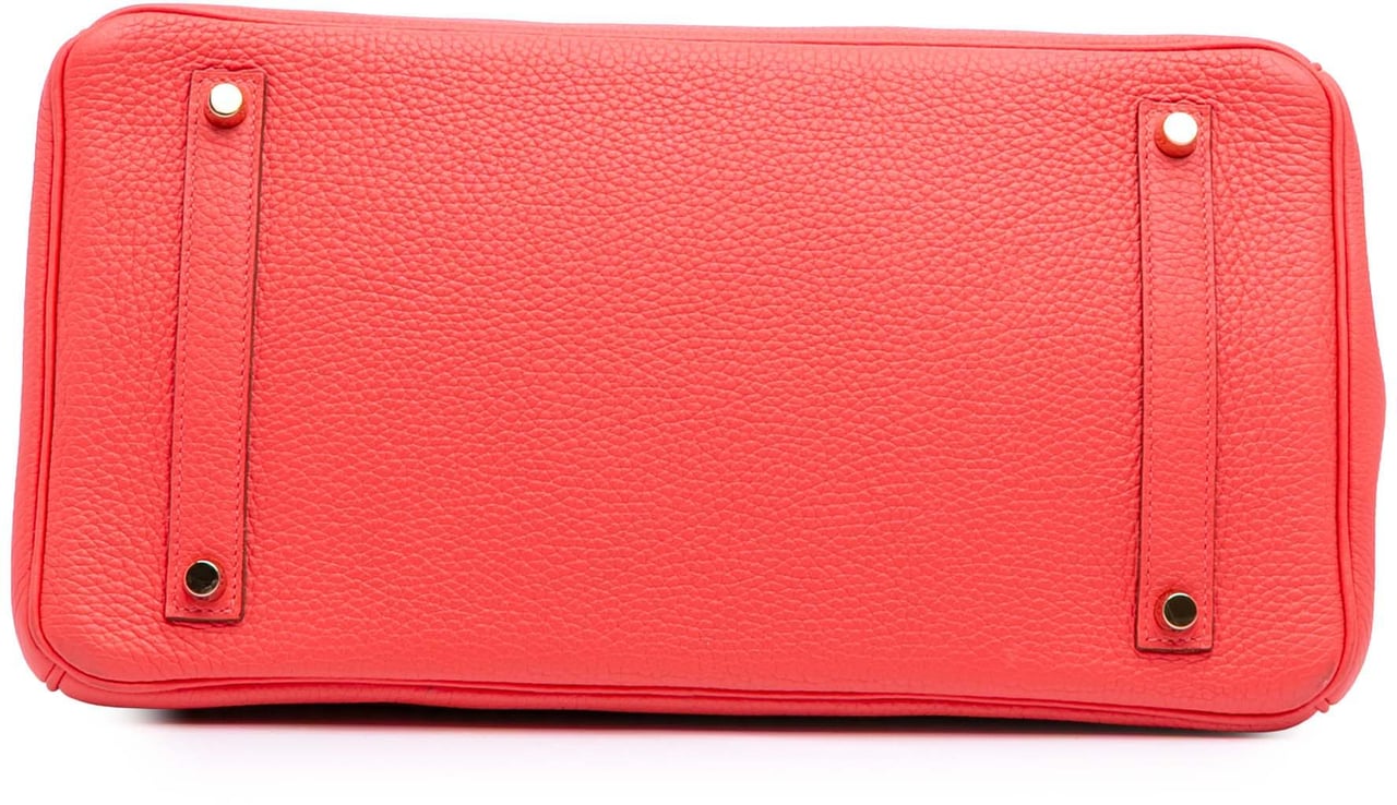 Hermès Togo Birkin Retourne 35 Roze