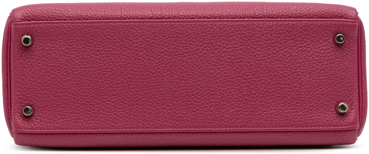 Hermès Togo Kelly II Retourne 32 Paars