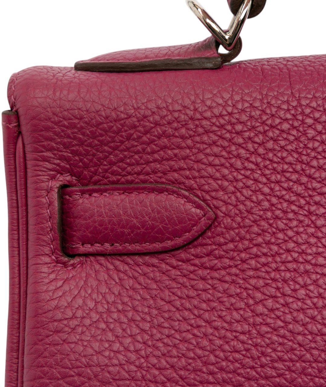 Hermès Togo Kelly II Retourne 32 Paars