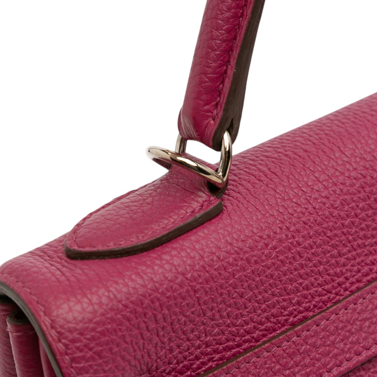 Hermès Togo Kelly II Retourne 32 Paars