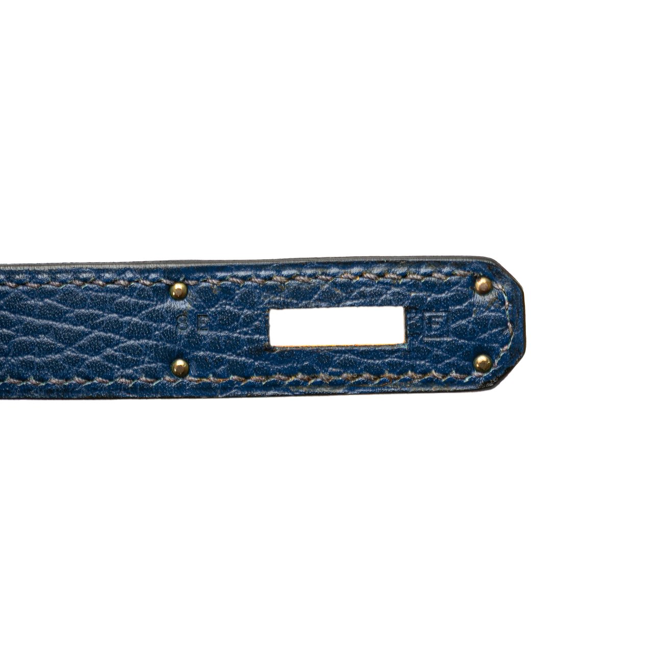 Hermès Togo Birkin Retourne 35 Blauw