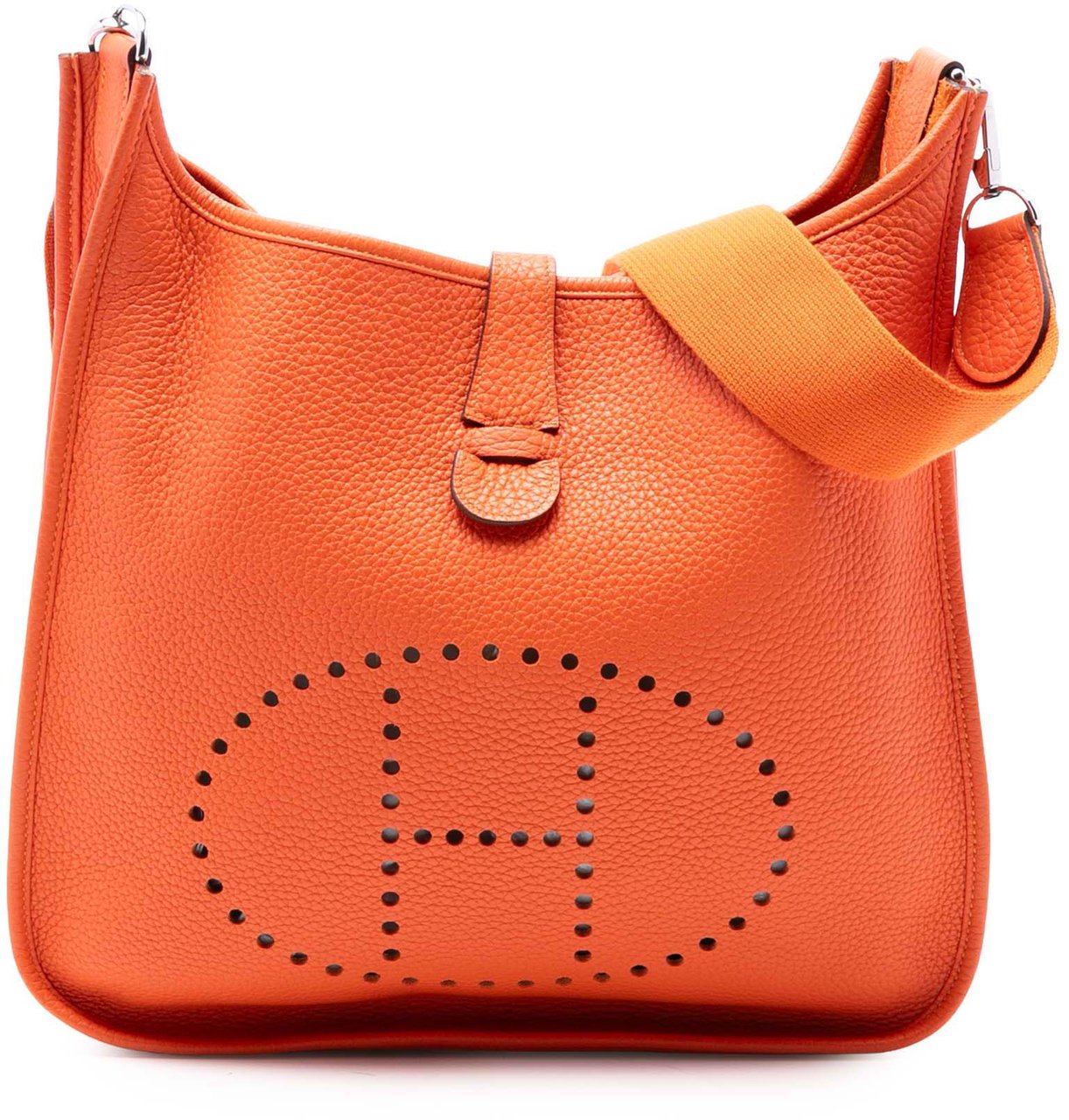 Hermès Clemence Evelyne III GM Oranje