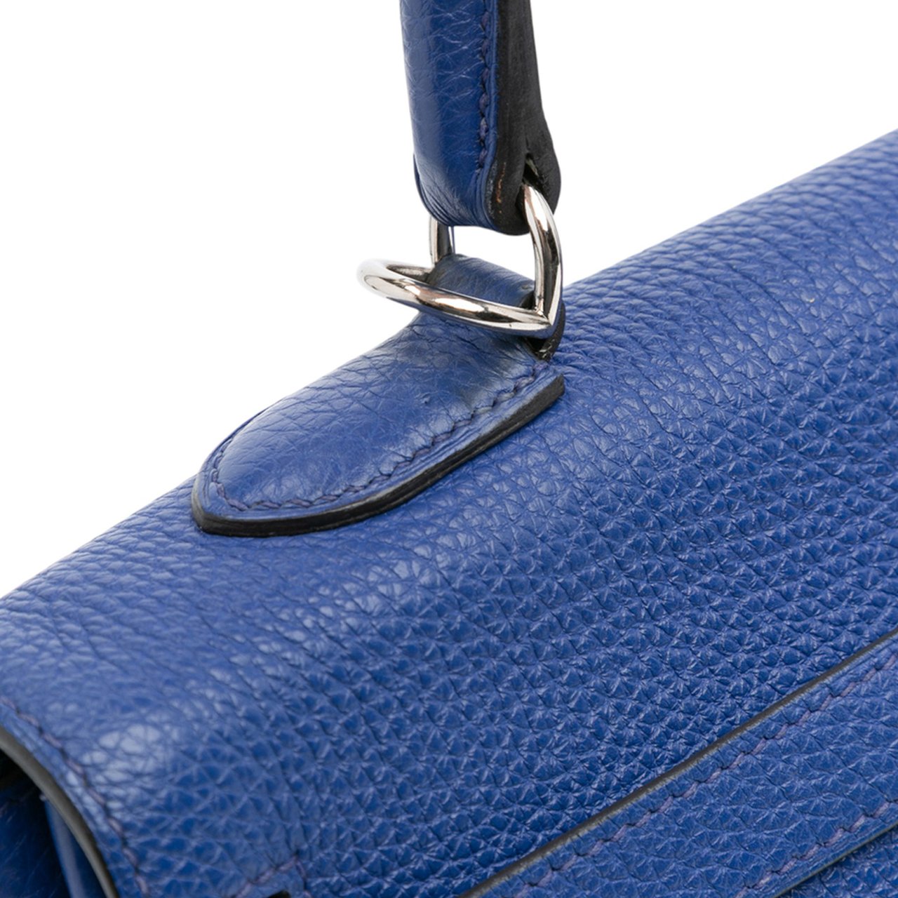 Hermès Togo Kelly II Retourne 32 Blauw