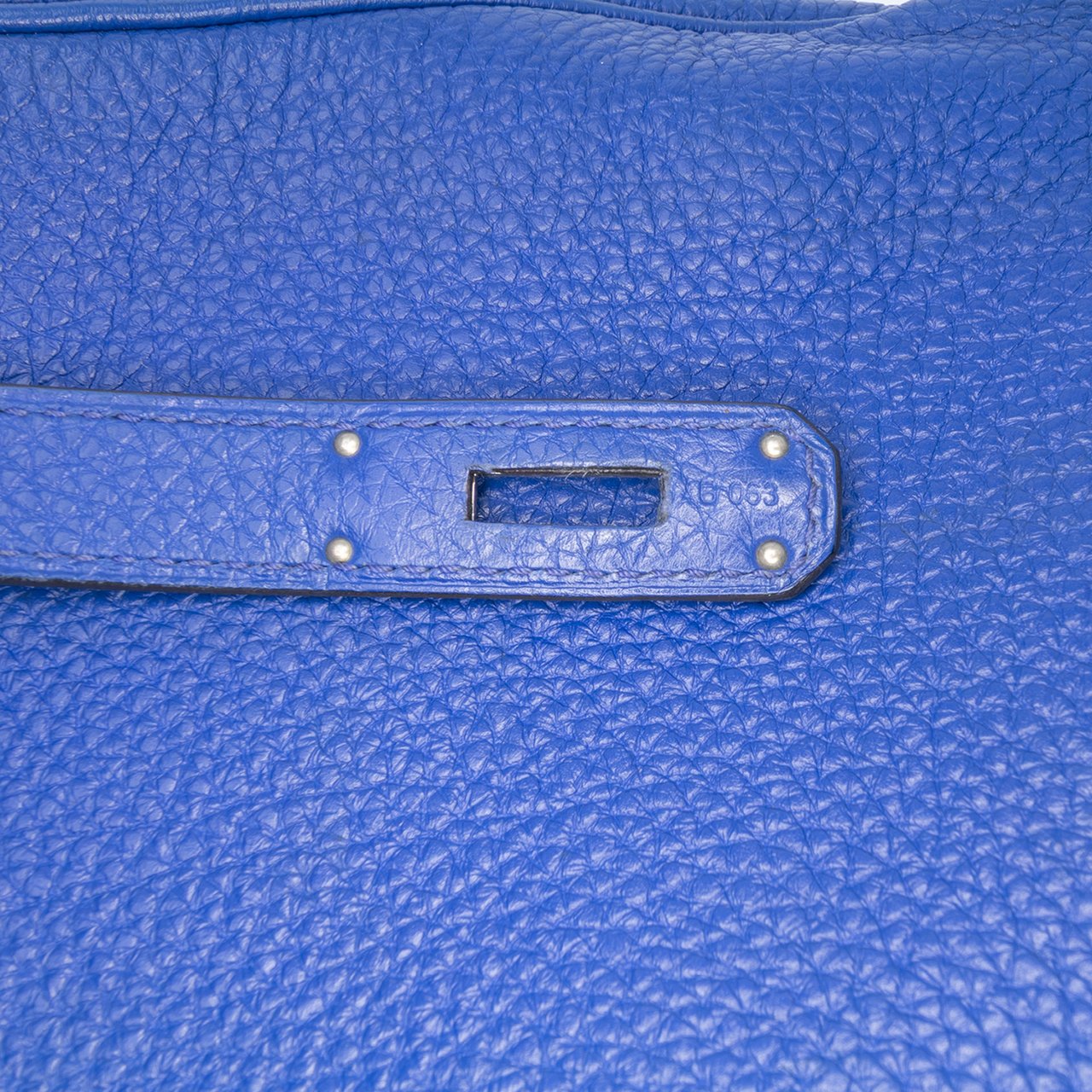 Hermès Togo Kelly II Retourne 32 Blauw