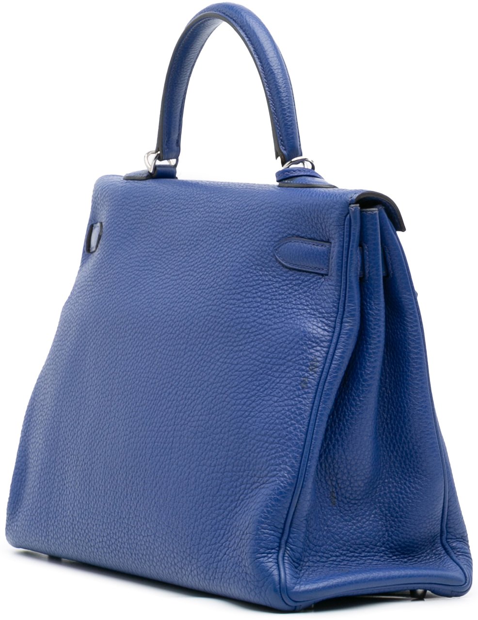Hermès Togo Kelly II Retourne 32 Blauw