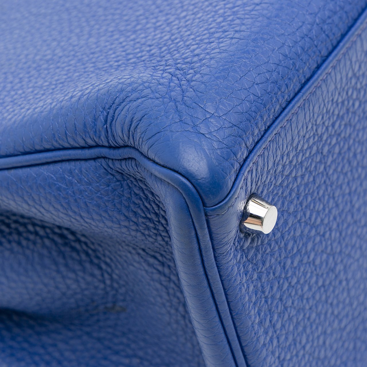 Hermès Togo Kelly II Retourne 32 Blauw