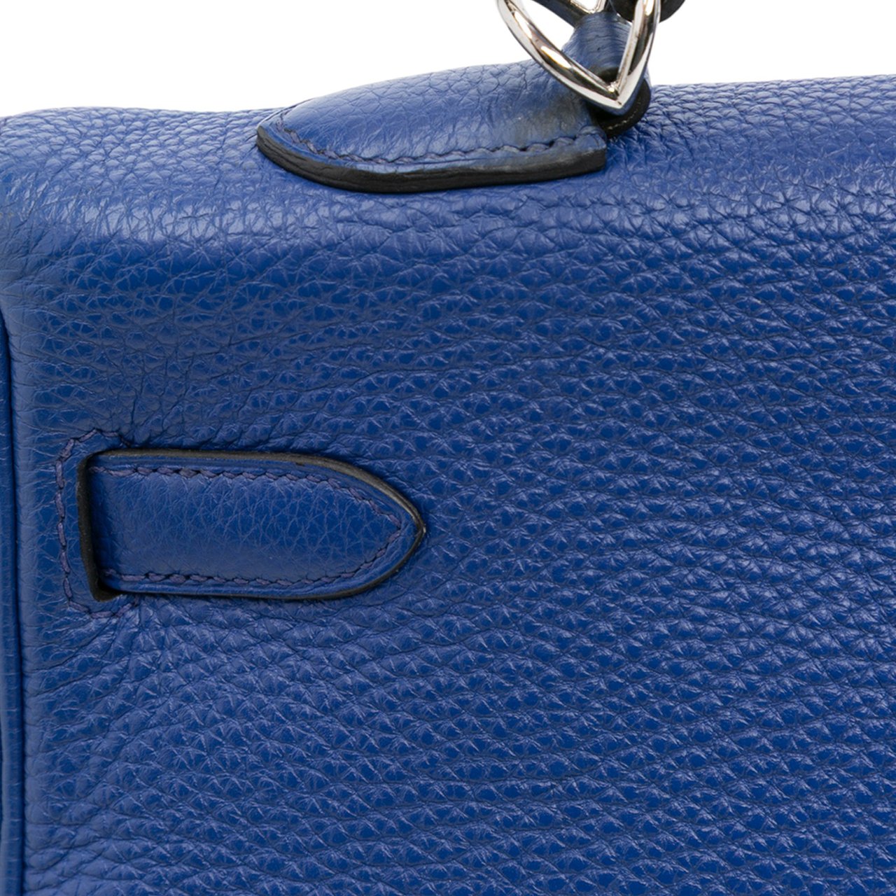 Hermès Togo Kelly II Retourne 32 Blauw