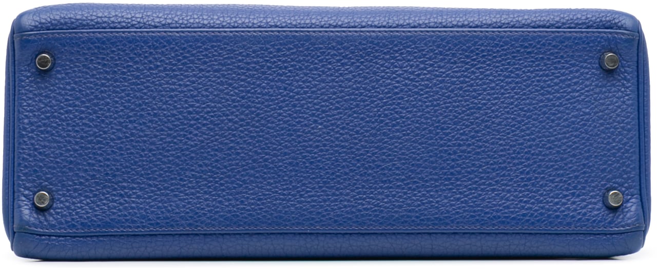 Hermès Togo Kelly II Retourne 32 Blauw