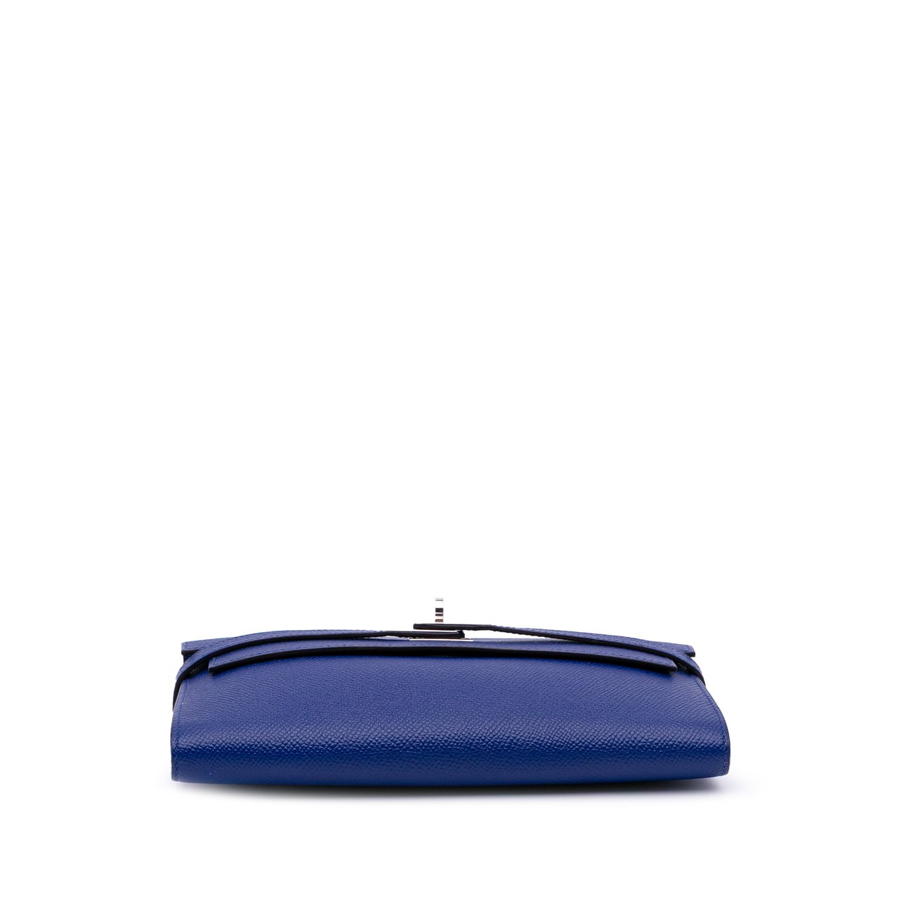 Hermès Chevre Mysore Kelly Long Wallet Blauw