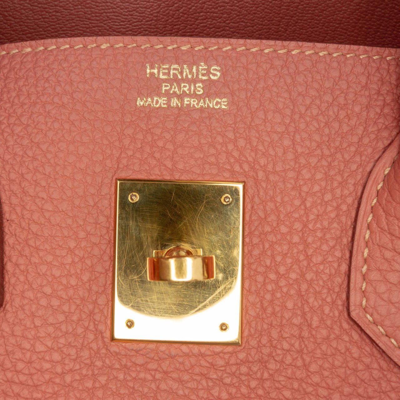 Hermès Togo Birkin Retourne 35 Roze