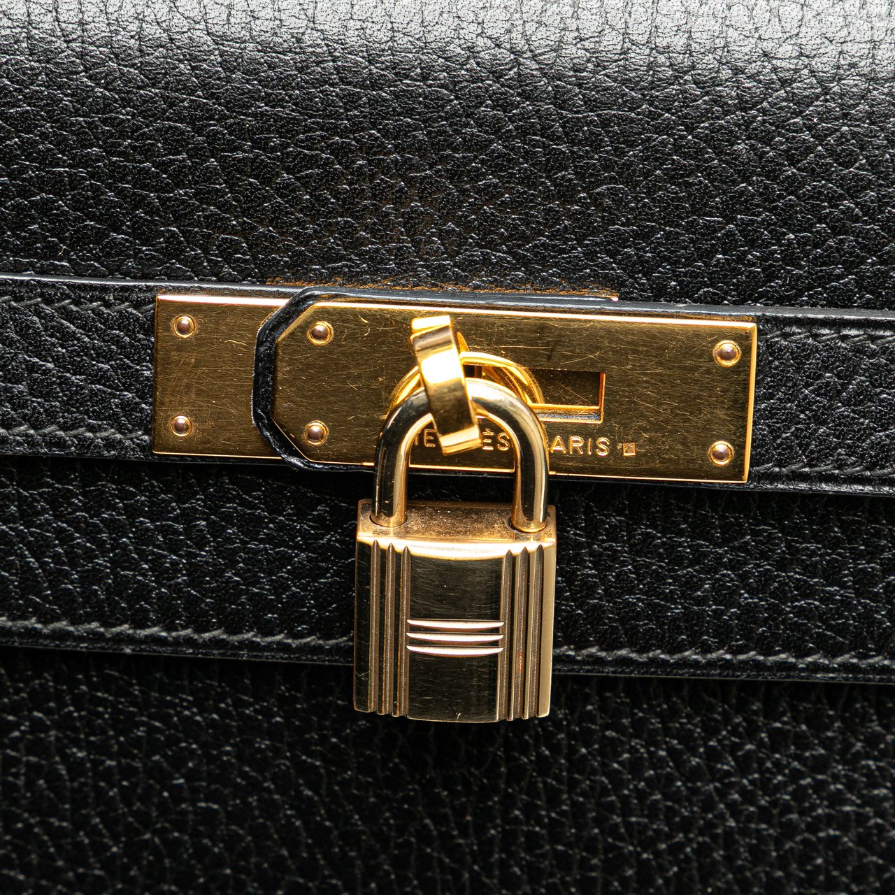 Hermès Ardennes Kelly Sellier 35 Zwart