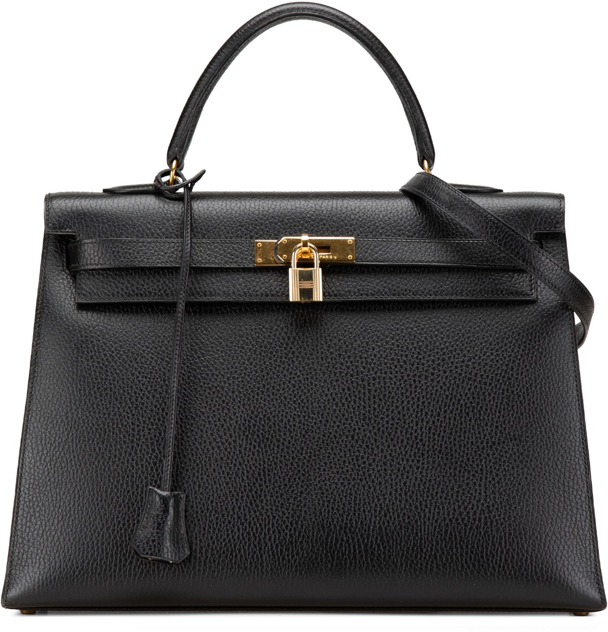 Hermès Ardennes Kelly Sellier 35 Zwart