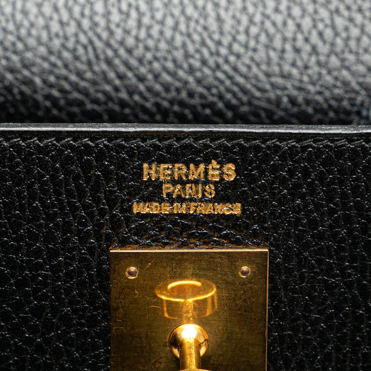 Hermès Ardennes Kelly Sellier 35 Zwart