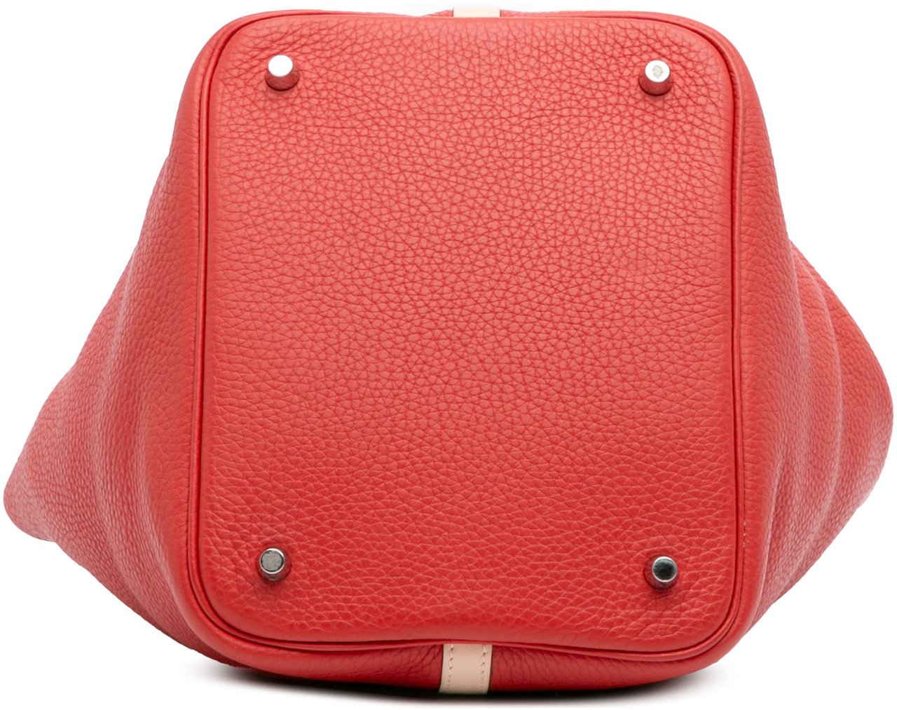 Hermès Bicolor Clemence and Swift Picotin Lock 22 Rood