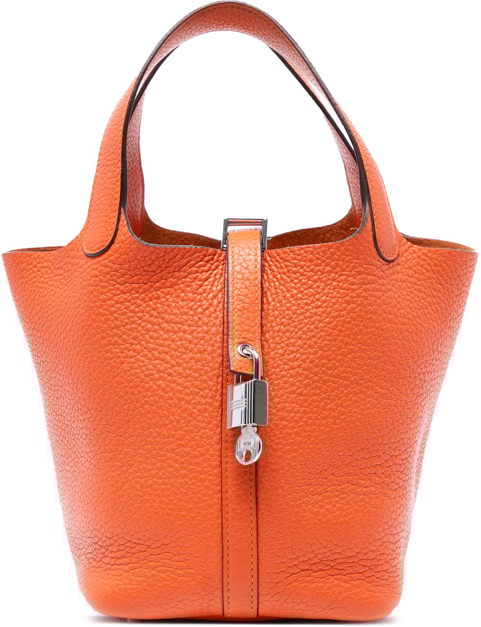 Hermès Clemence Picotin Lock 18 Oranje