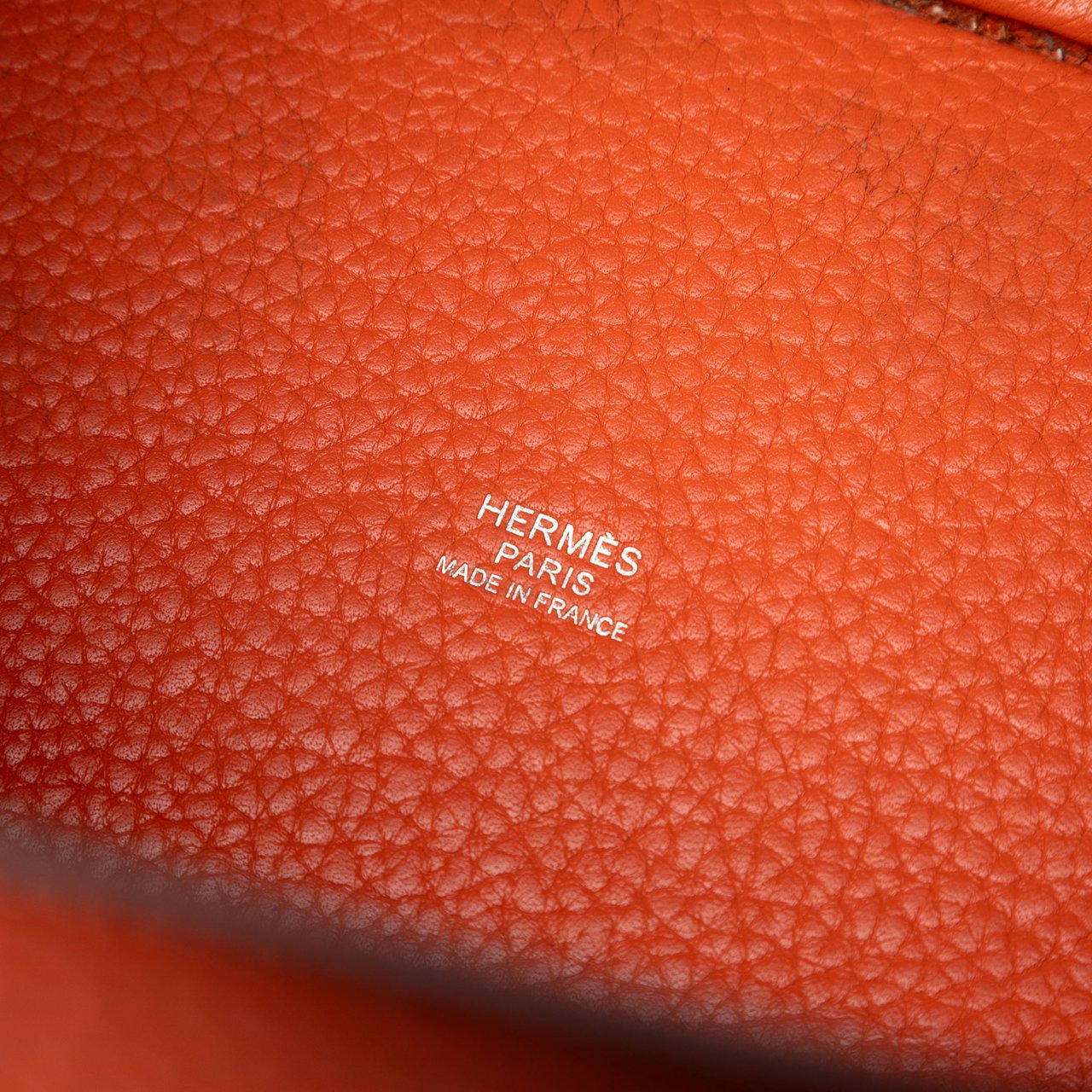 Hermès Clemence Picotin Lock 18 Oranje