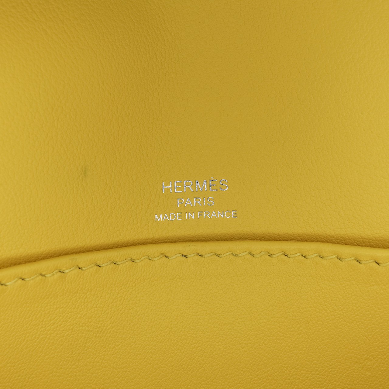 Hermès Chevre Mysore Geta Geel
