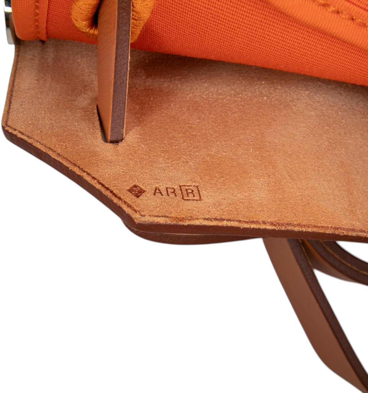 Hermès Toile Herbag Zip 31 Oranje