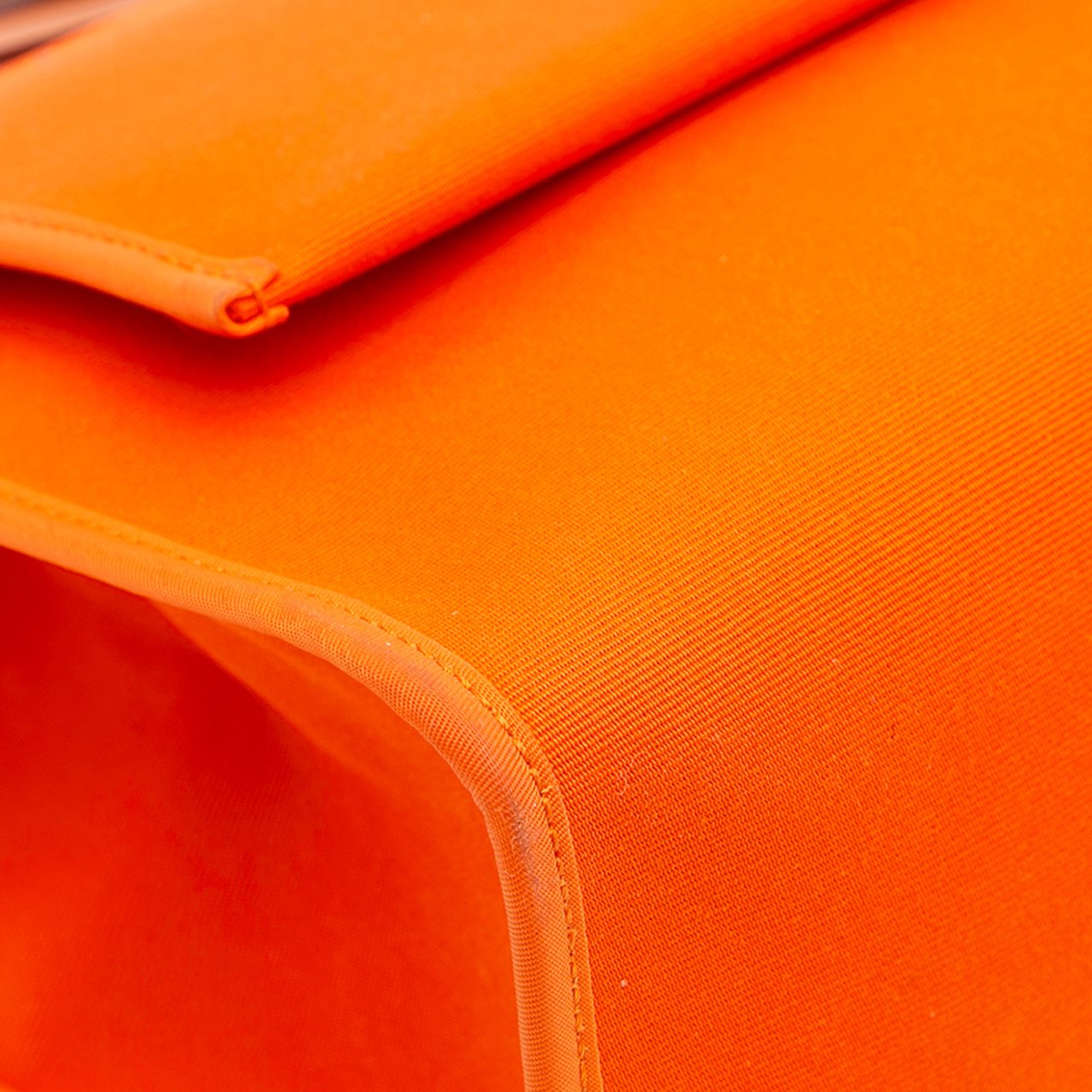 Hermès Toile Herbag Zip 31 Oranje