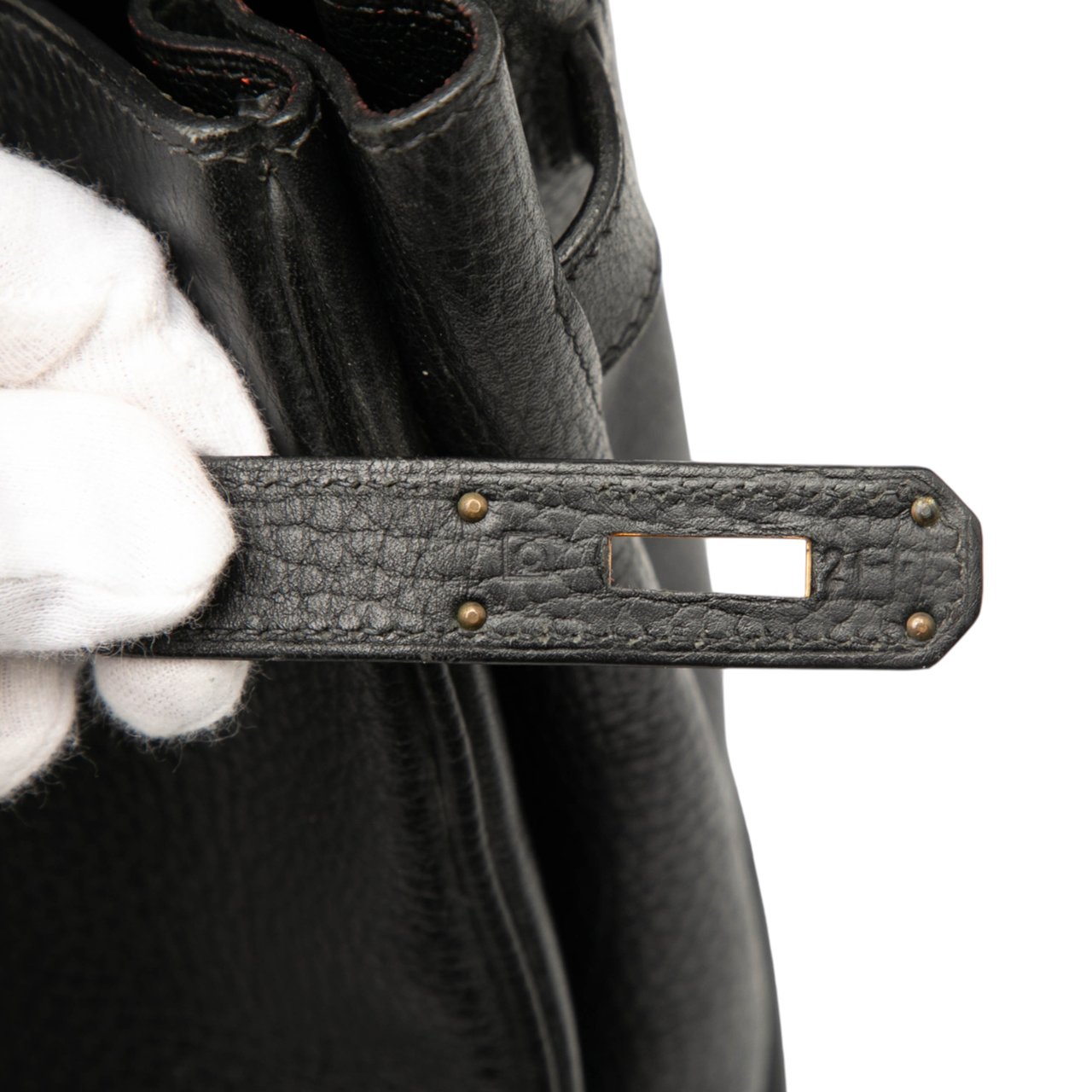 Hermès Ardennes Birkin Retourne 35 Zwart