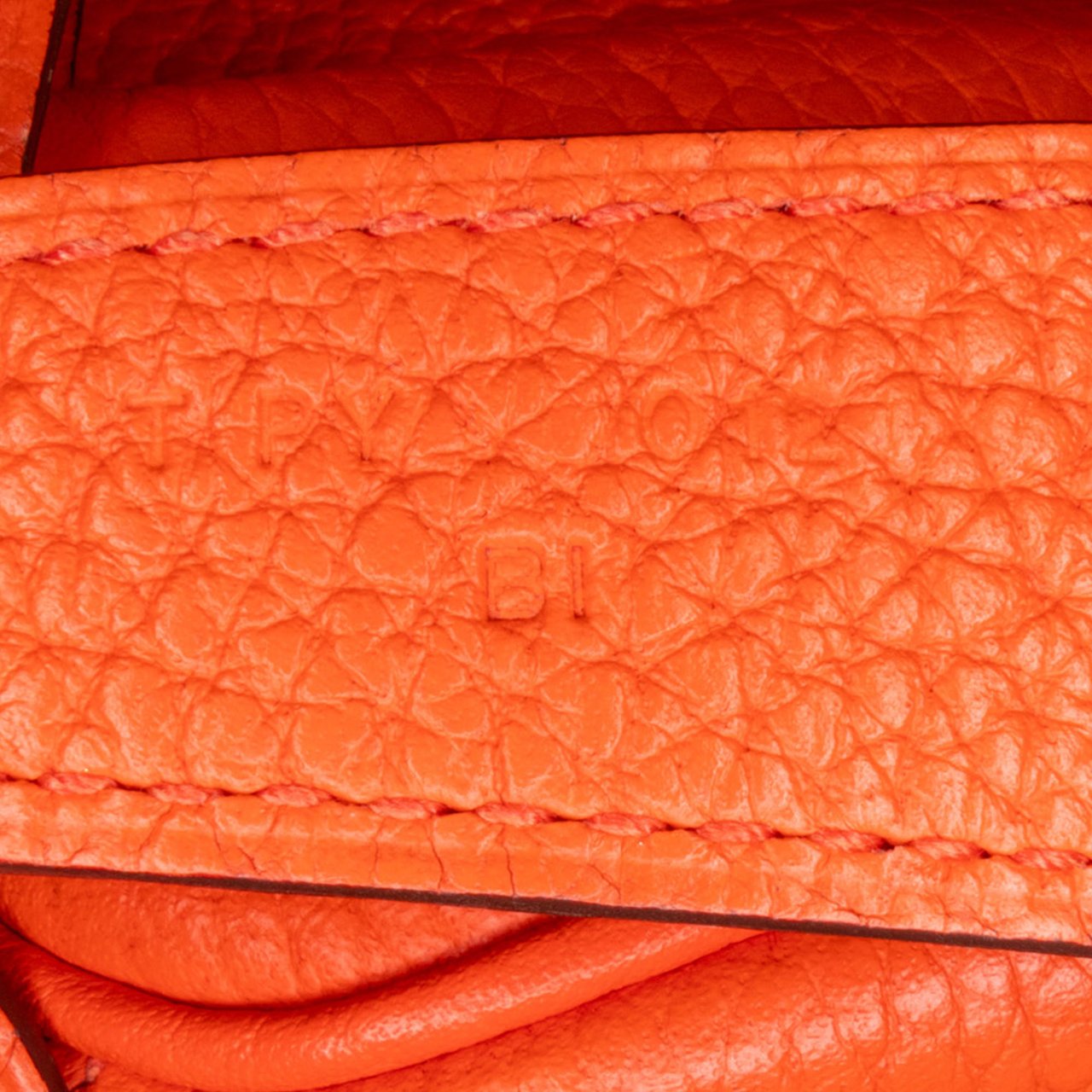 Hermès Clemence Lindy 34 Oranje