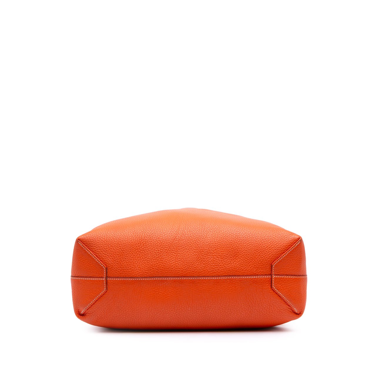 Hermès Clemence Double Sens 36 Oranje