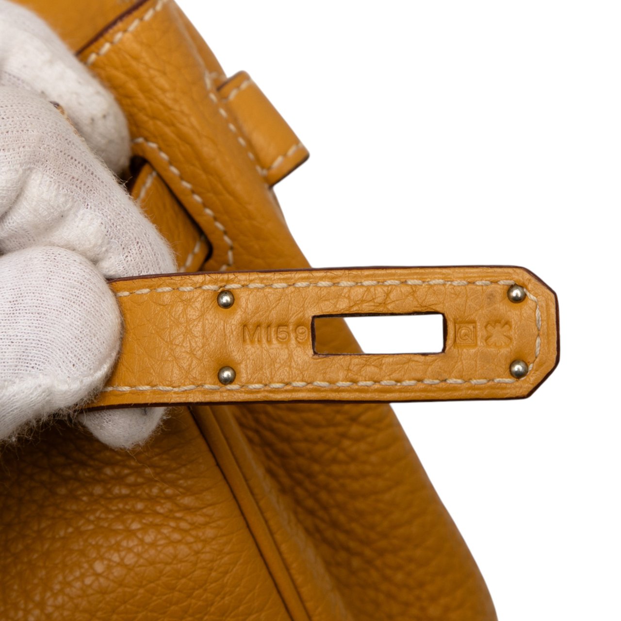 Hermès Clemence Kelly II Retourne 32 Geel