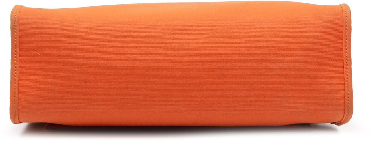 Hermès Toile Herbag Zip 31 Oranje