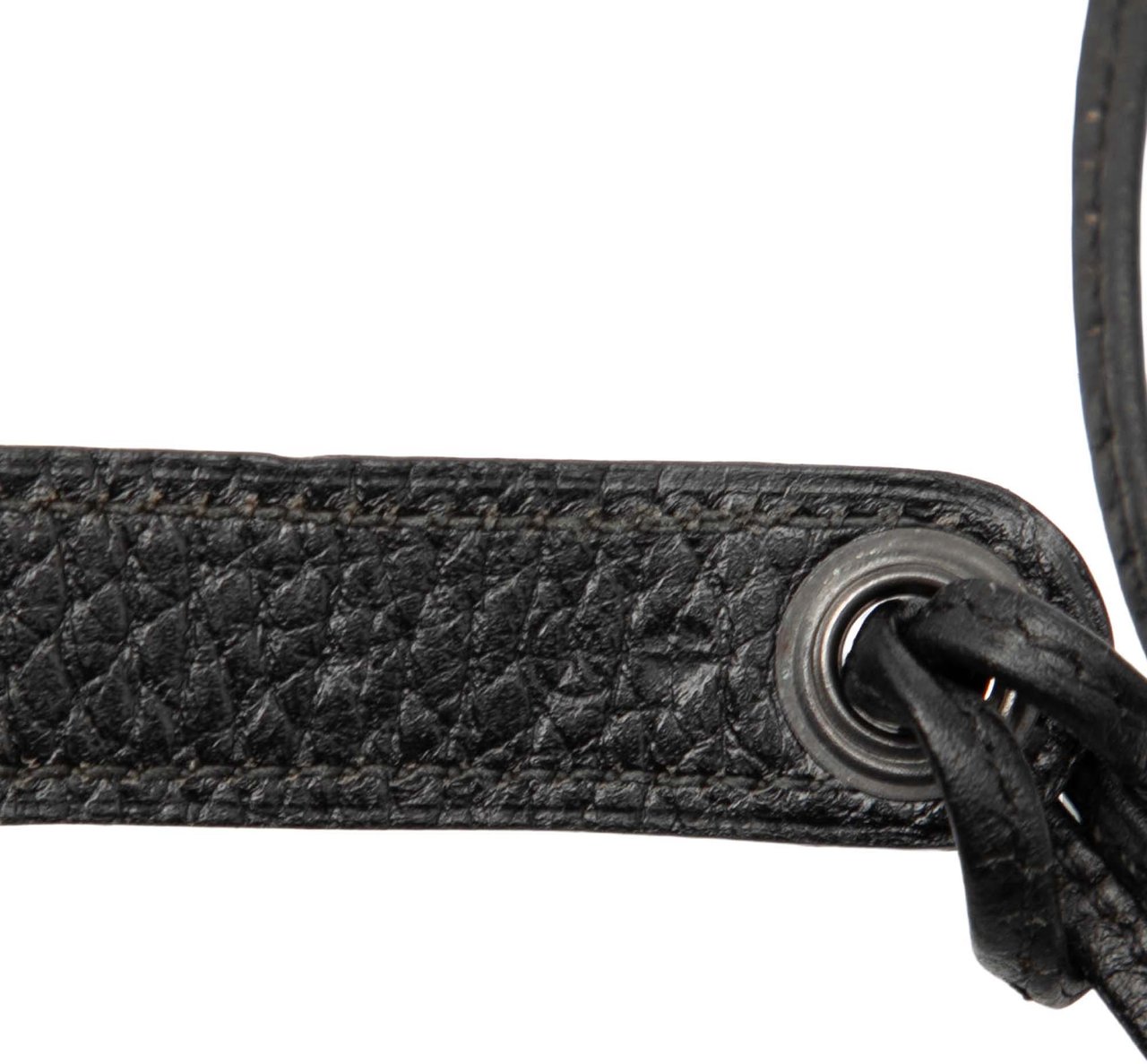 Hermès Courchevel Pochette Bum Bag Zwart