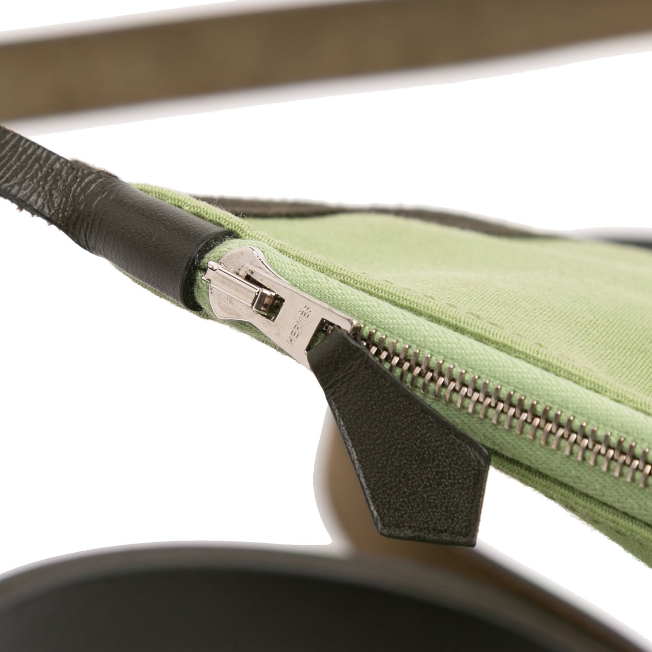 Hermès Toile Herbag Zip 31 Groen