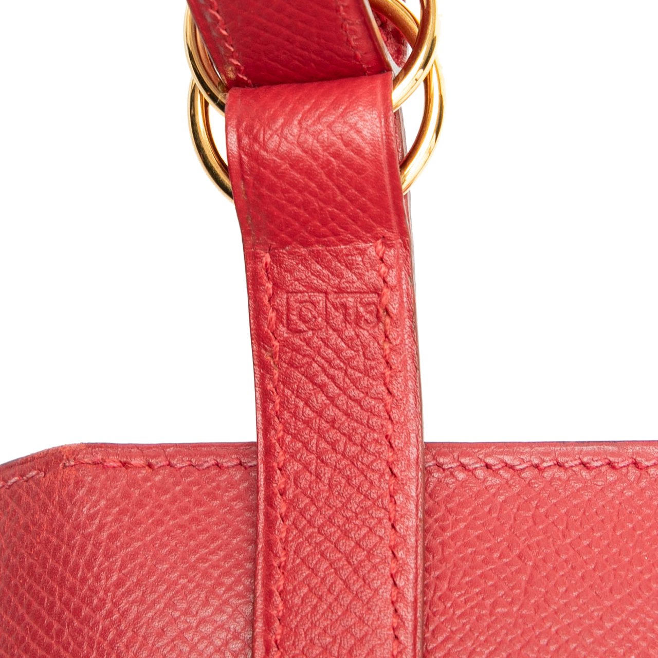 Hermès Courchevel Pochette Bum Bag Rood