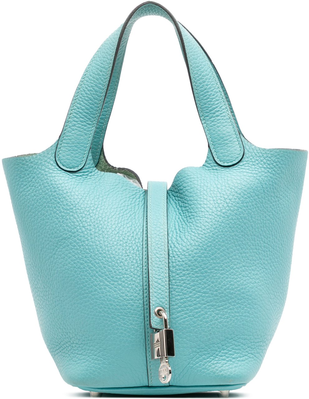 Hermès Clemence Picotin Lock 18 Blauw