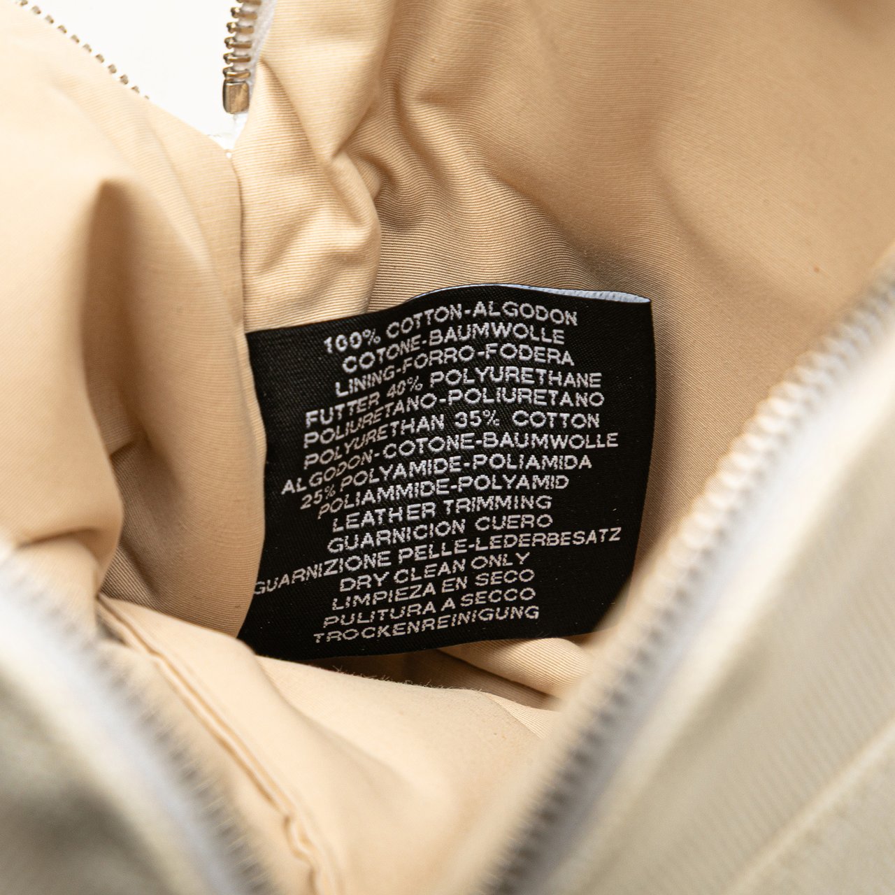 Hermès Toile Bolide Trousse de Voyage PM Wit