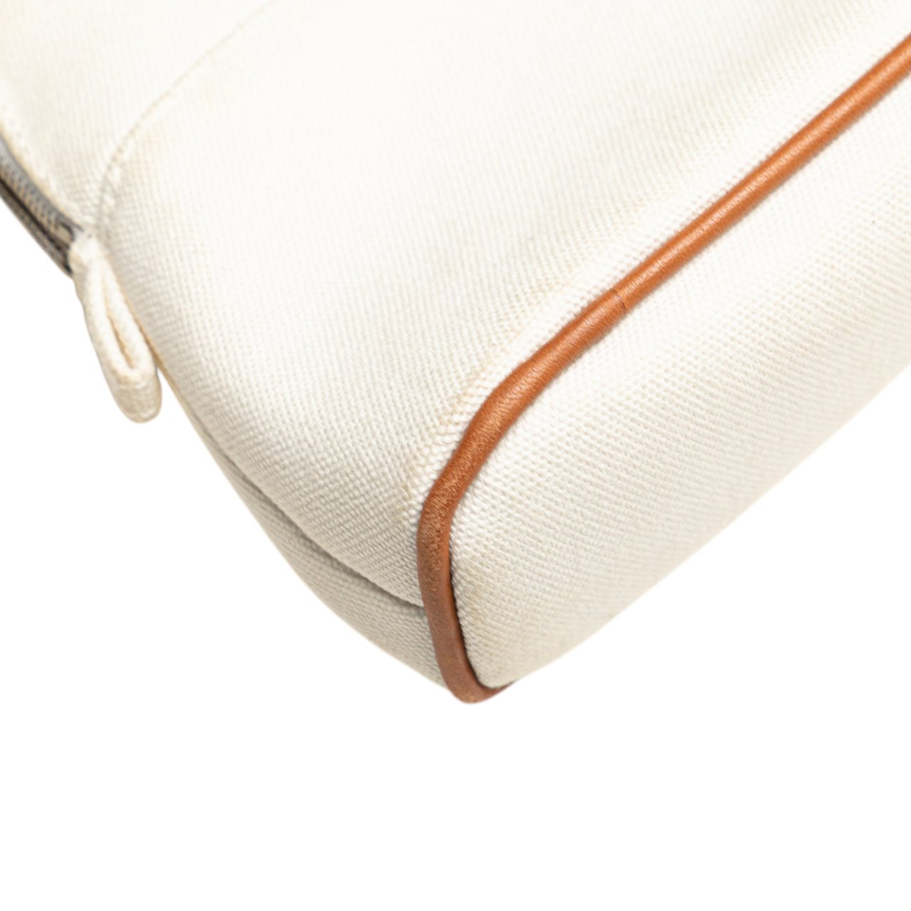 Hermès Toile Bolide Trousse de Voyage PM Wit