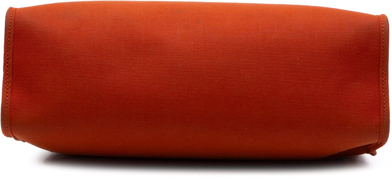Hermès Toile Herbag Zip 31 Oranje