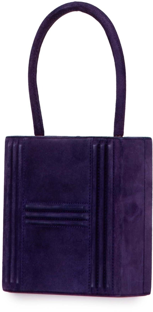 Hermès Mini Doblis Kelly Cadena Handbag Paars