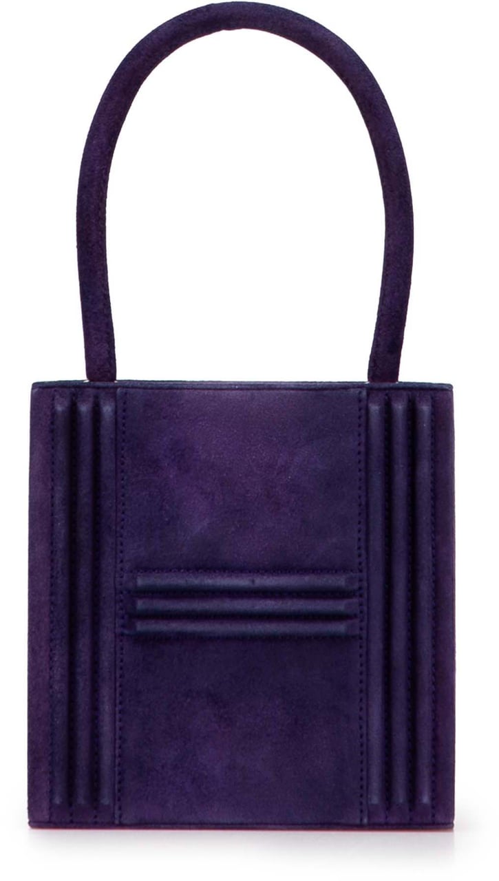 Hermès Mini Doblis Kelly Cadena Handbag Paars