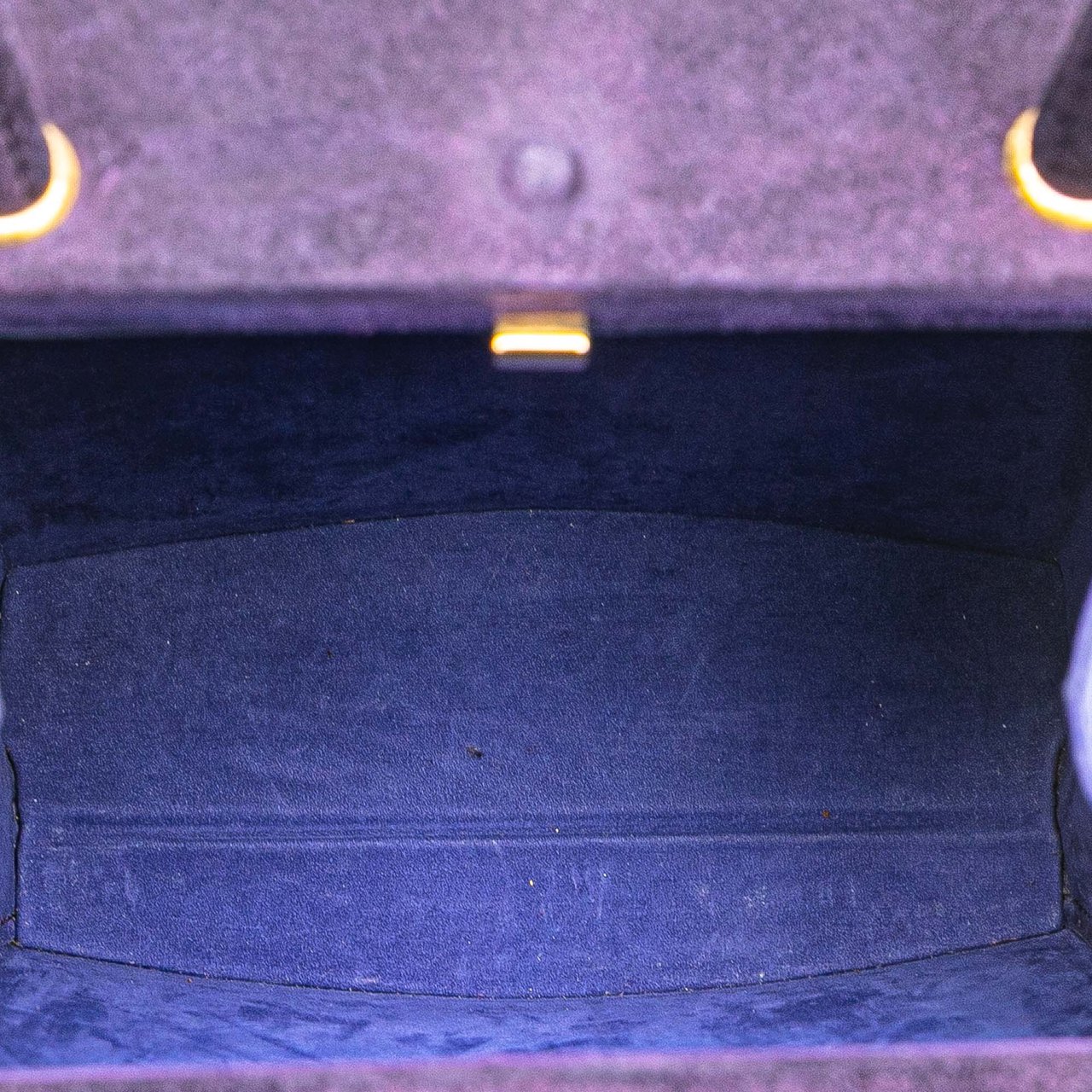 Hermès Mini Doblis Kelly Cadena Handbag Paars