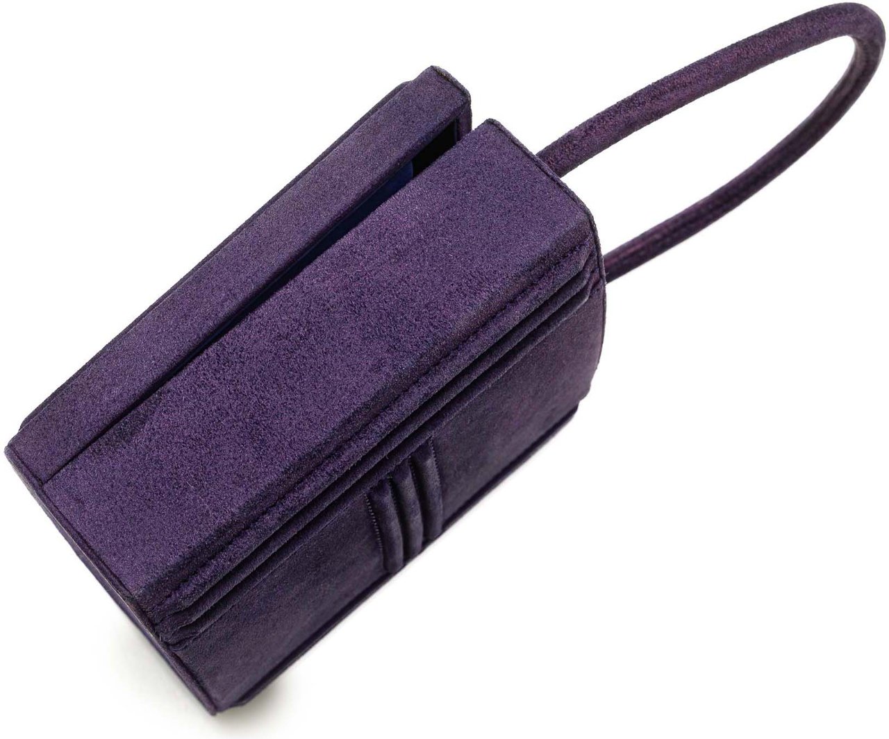 Hermès Mini Doblis Kelly Cadena Handbag Paars