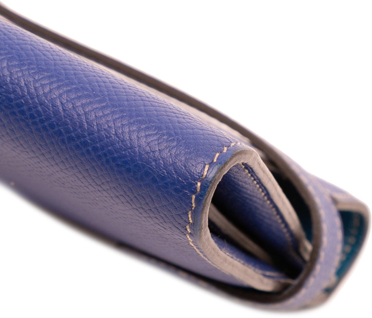 Hermès Epsom Kelly Longue Wallet Blauw