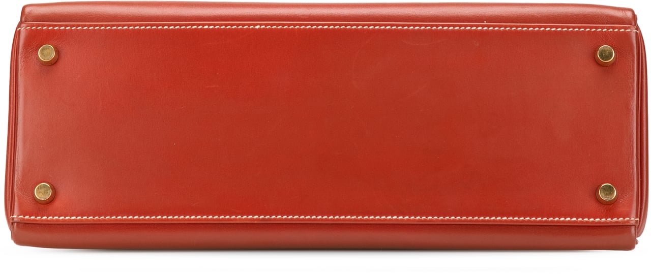 Hermès Box Calf Kelly Retourne 32 Rood