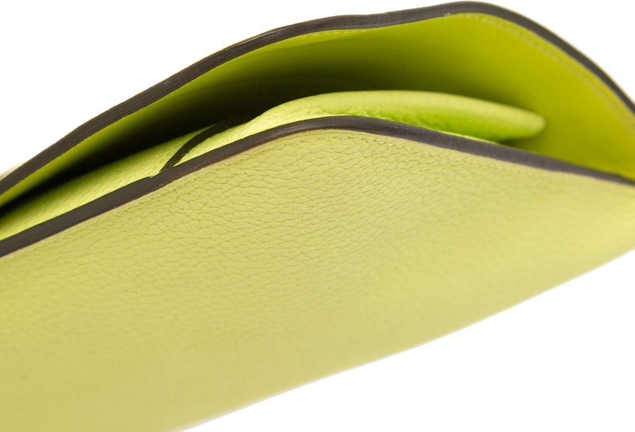 Hermès Togo Dogon Duo Wallet GM Geel