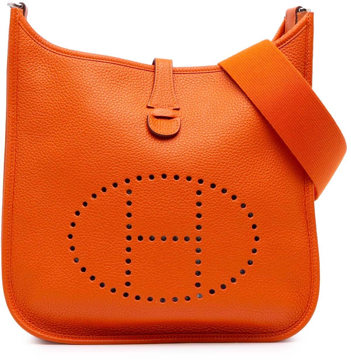Hermès Clemence Evelyne III PM Oranje