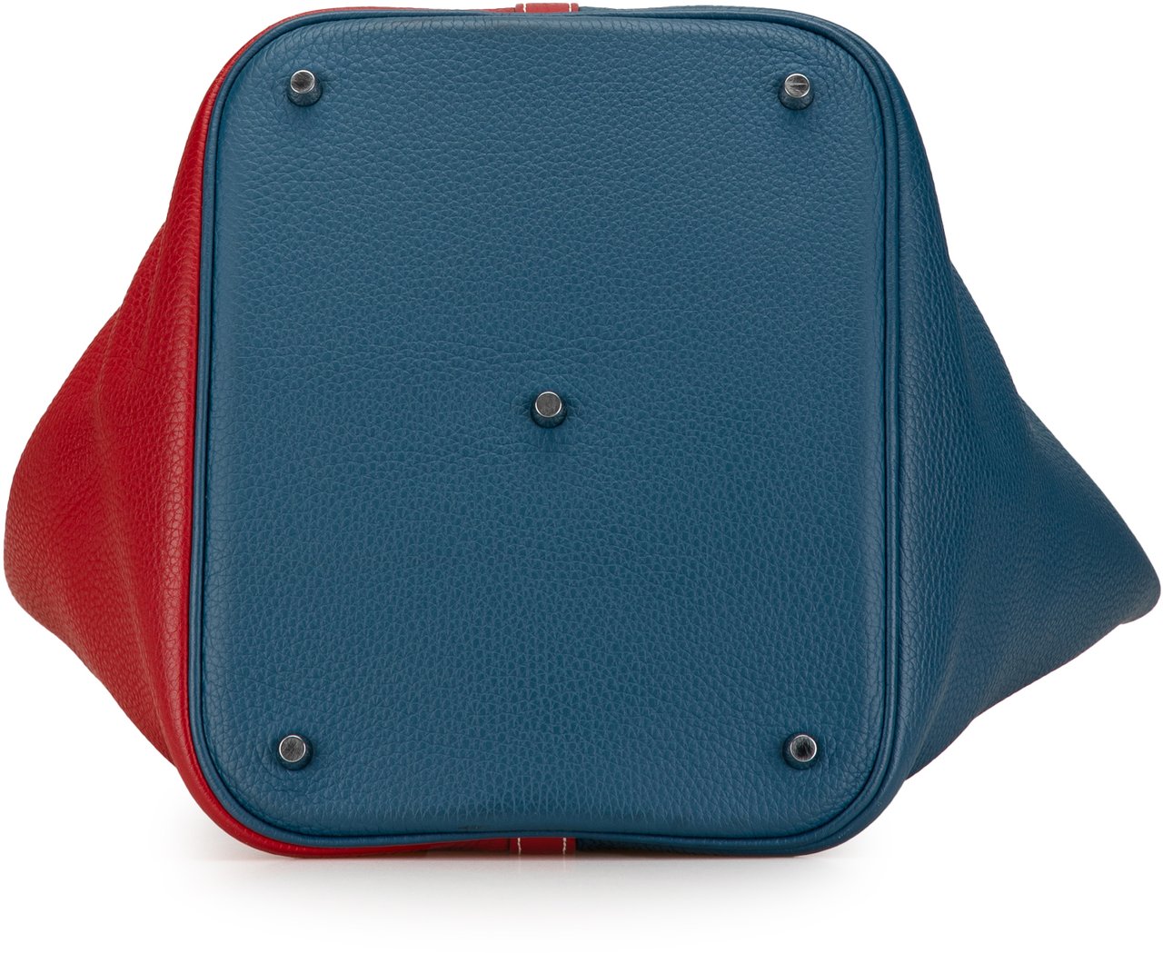 Hermès Bicolor Clemence Picotin Lock 22 Blauw