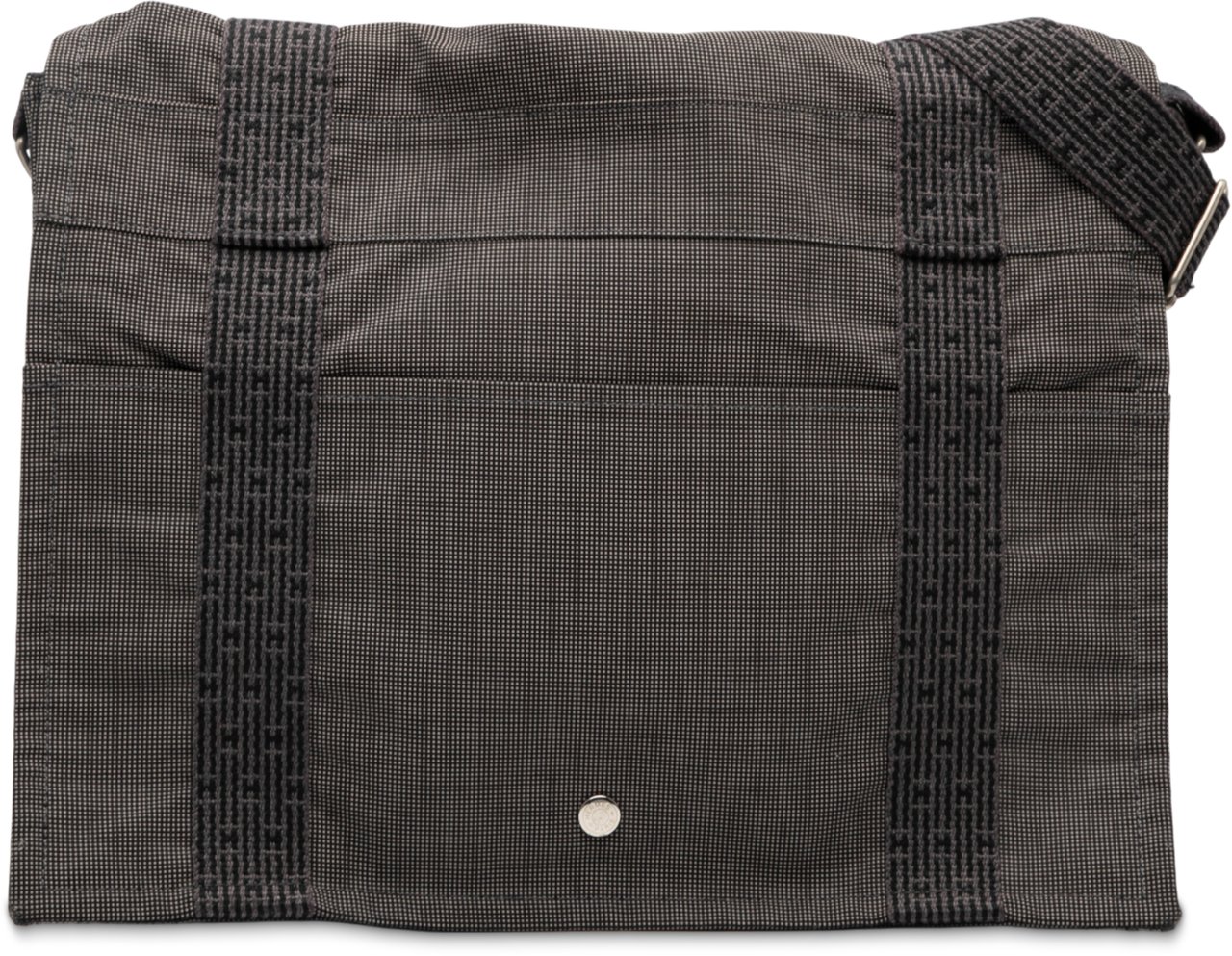 Hermès Canvas Herline Besace MM Grijs