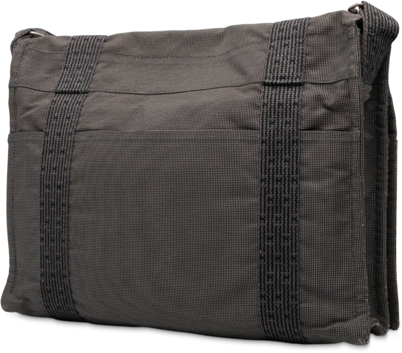 Hermès Canvas Herline Besace MM Grijs