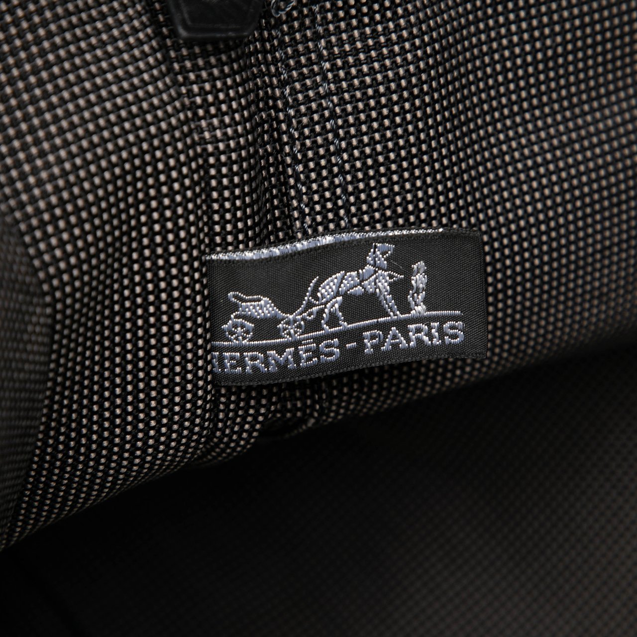 Hermès Canvas Herline Besace MM Grijs