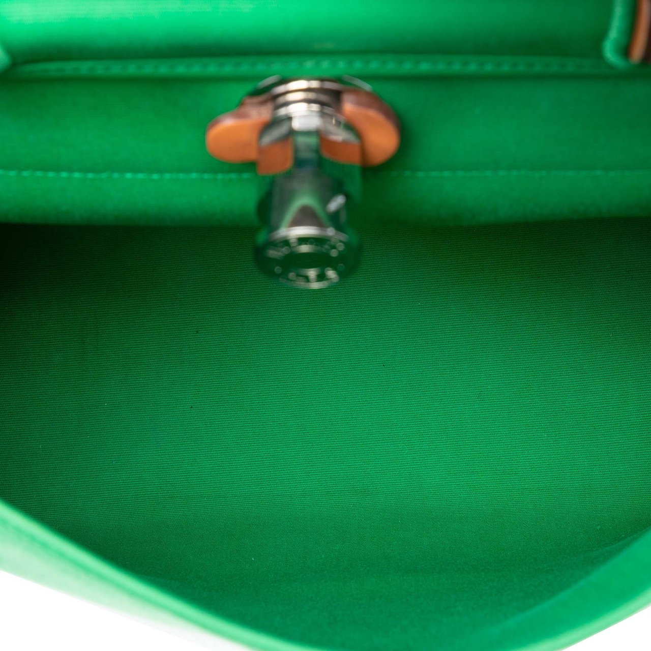 Hermès Toile Herbag Zip 31 Groen