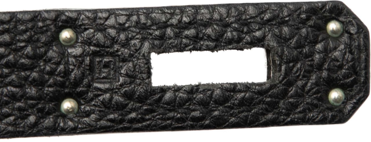 Hermès Togo Birkin Retourne 35 Zwart